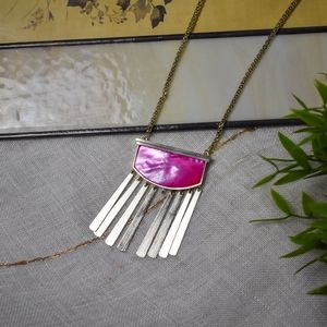 NWT Kendra Scott Ellen Gold Hot Pink